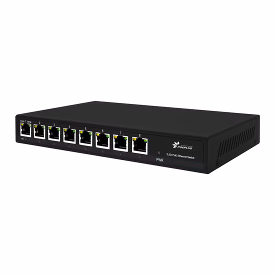 Switch Poe non gestito da 2,5 g non gestito a 8 porte